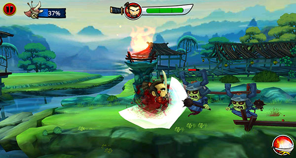 武士大战僵尸2手机版