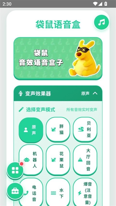 袋鼠语音盒截图2