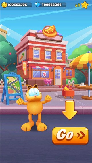 加菲猫跑酷汉化版