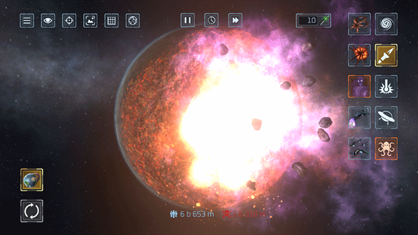 毁灭星球模拟器无广告版截图4