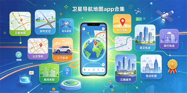 卫星导航地图app合集