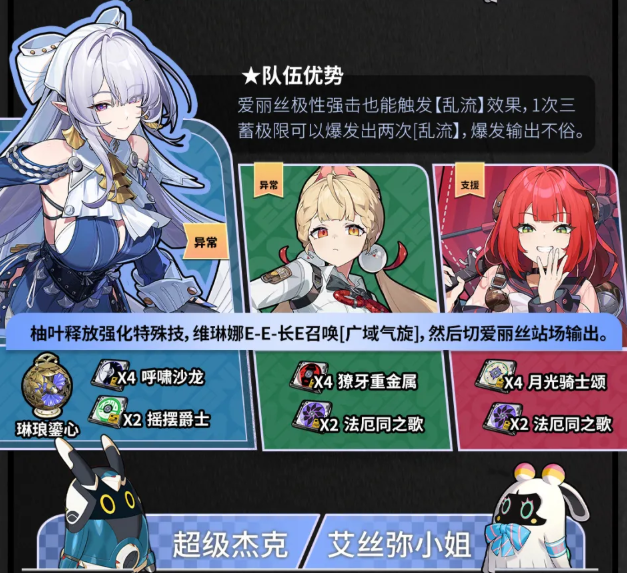 绝区零维琳娜培养攻略一图流