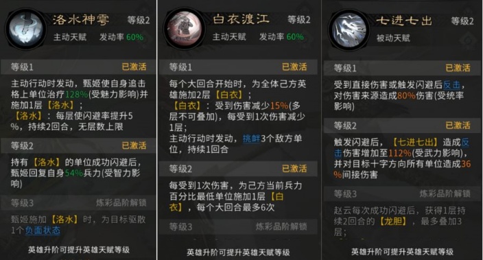 三国天下归心赵云闪避反伤队搭配思路