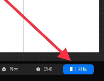 Procreate怎么开中心对称
