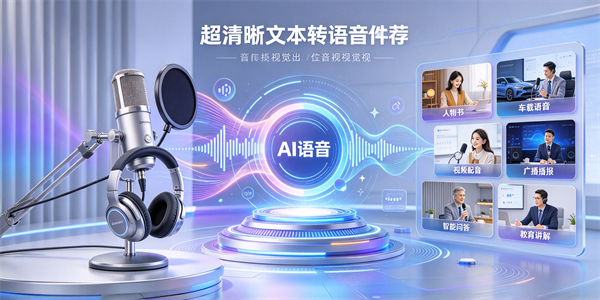 文本转语音软件推荐