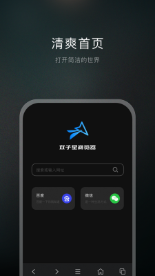 双子星浏览器安卓版截图1