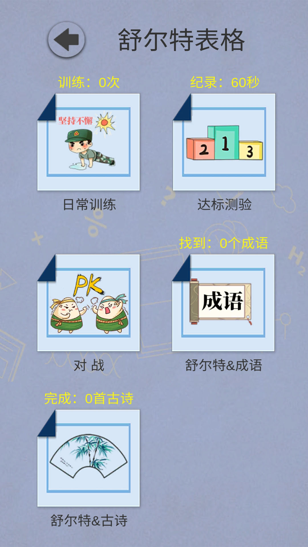 舒尔特表格截图2