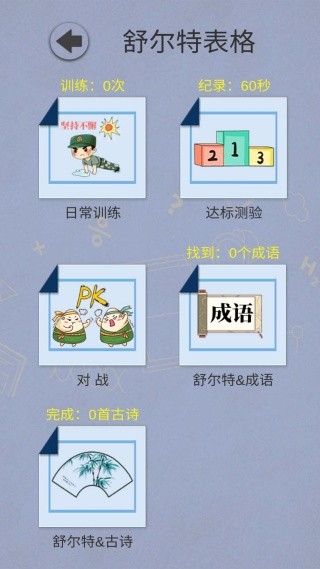 舒尔特表格旧版本截图1