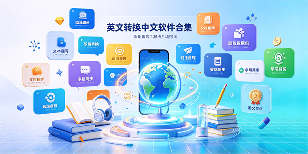 英文转换中文软件合集
