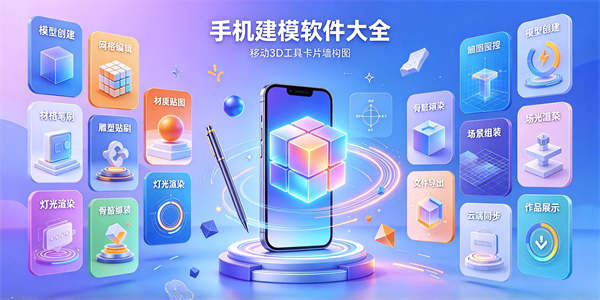 手机建模软件大全