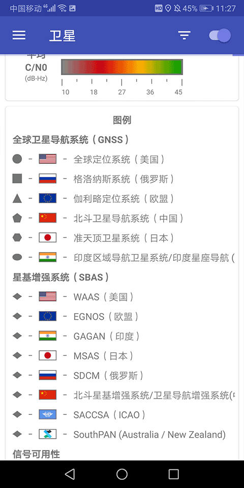 GPS测试工具中文版截图3